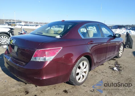 2008 Honda Accord 2.4 Ex-L из США, поврежденный, VIN 1HGCP26868A070756